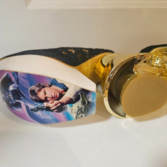 STAR WARS Darth Vadar Irregular Choice Platform Heels - Picture 7 of 9